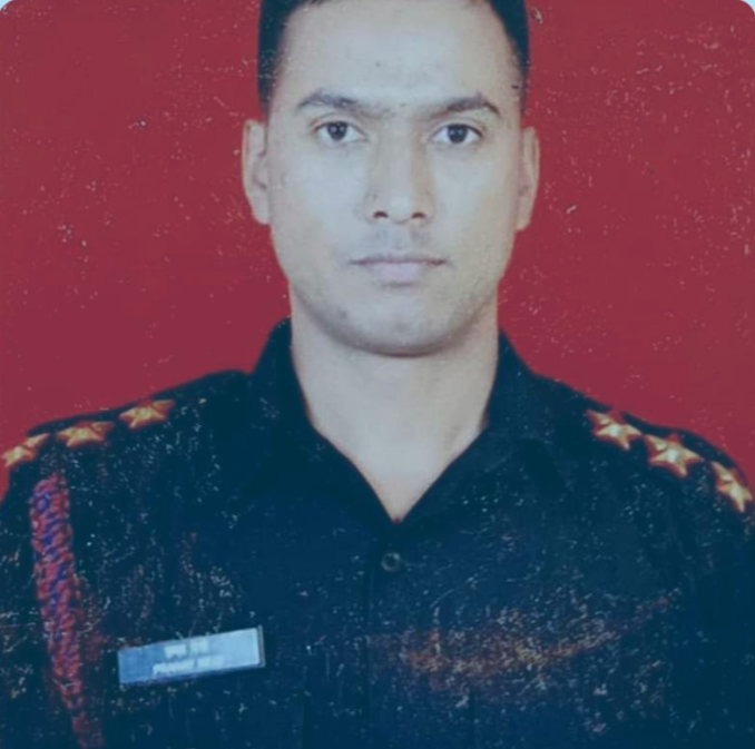 भानियावाला निवासी मेजर प्रणय नेगी के शहीद होने का दुःखद समाचार ।