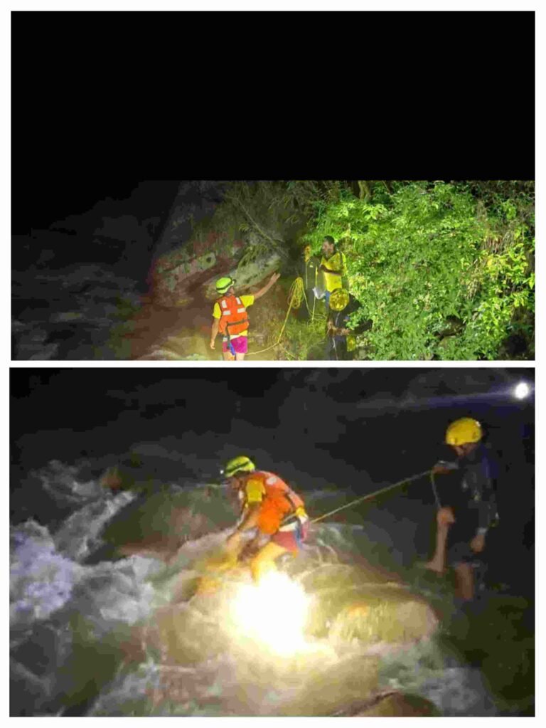 उत्तरकाशी मोरी क्षेत्रान्तर्गत खरसाड़ी के पास एक महिला ने नदी में गिरी, एसडीआरएफ ने किया शव बरामद ।