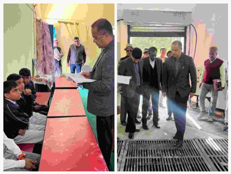 सचिव शैलेश बगौली ने चमोली और पौड़ी के गांवों में लिया विकास कार्यों का जायजा साथ ही राजकीय उच्चतर माध्यमिक विद्यालय एवं एएनएम सेन्टर का भी औचक निरीक्षण किया