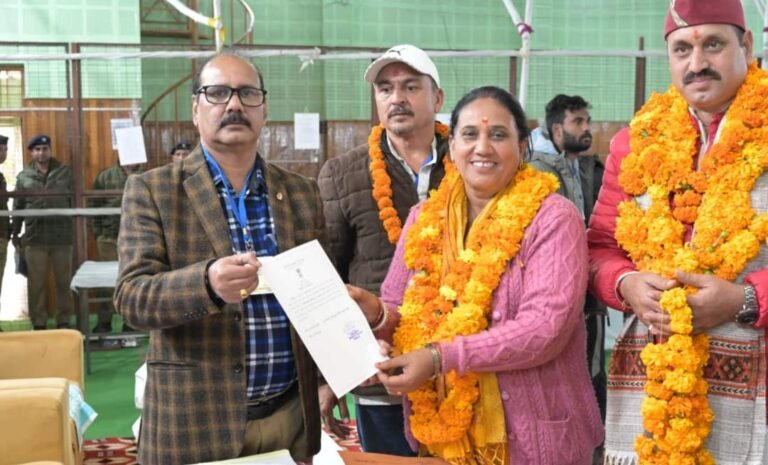 केदारनाथ विधान सभा उप चुनाव में भाजपा प्रत्याशी आशा नौटियाल सर्वाधिक 23814 मत प्राप्त कर विजय रही