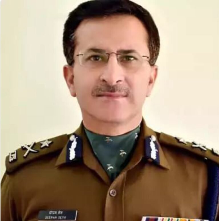 उत्तराखंड से बड़ी खबर दीपम सेठ बने उत्तराखंड के नए DGP