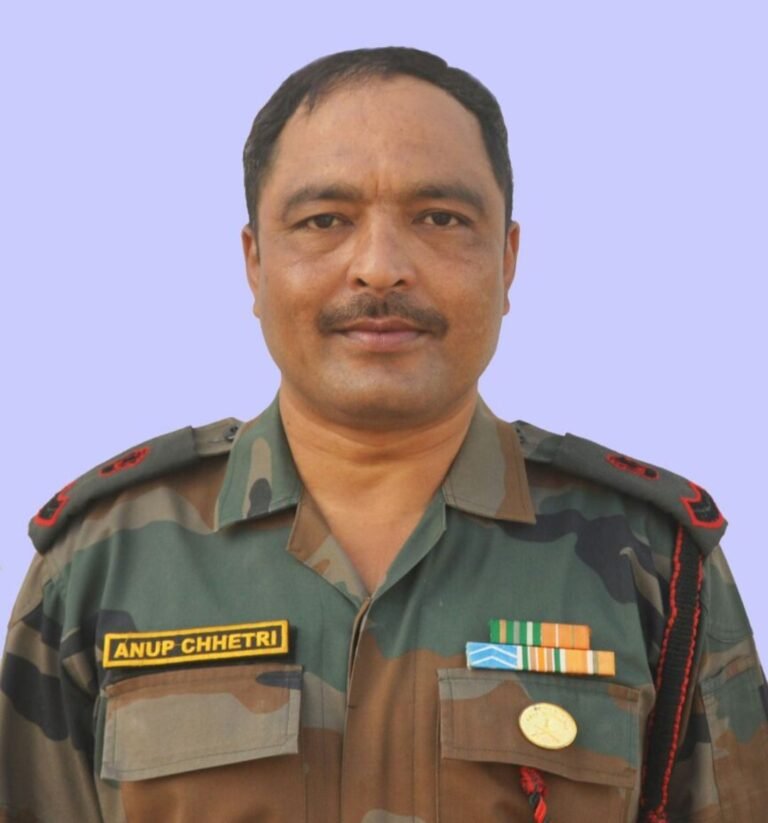 पुलिस अनुसंधान और विकास ब्यूरो (BPR&D) में सहायक निदेशक के पद पर कार्यरत शमशेरगढ़, देहरादून के निवासी अनूप क्षेत्री को गणतंत्र दिवस 2025 के अवसर पर उनकी उत्कृष्ट सेवाओं के लिए प्रशंसनीय सेवा पदक (Medal for Meritorious Service – MSM) से सम्मानित करने की घोषणा की गई।