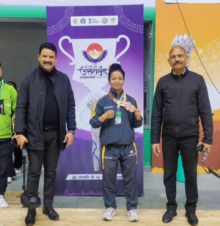 उत्तराखंड की बेटी ज्योति वर्मा ने राष्ट्रीय खेल में जीता पदक, उत्तराखंड में खुशी की लहर