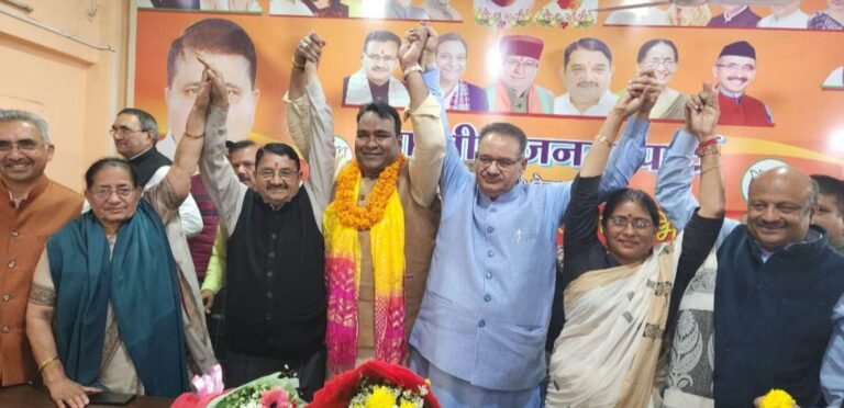उत्तराखंड में भारतीय जनता पार्टी ने की जिला अध्यक्षों की घोषणा,
