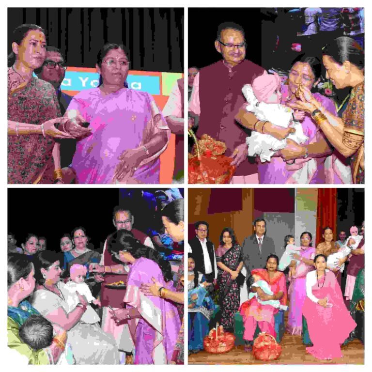 केंद्रीय महिला एवं बाल विकास राज्य मंत्री सावित्री ठाकुर और महिला सशक्तिकरण एवं बाल विकास मंत्री रेखा आर्या ने पर्यटन एवं संस्कृति विभाग के नींबूवाला स्थित ऑडिटोरियम में आयोजित आठवें राष्ट्रीय पोषण माह समापन समारोह आयोजित किया गया। इस अवसर पर महिलाओं और बच्चों को पोषण किट में महालक्ष्मी किट प्रदान की गई।