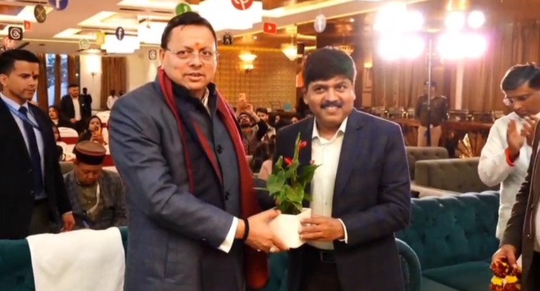 मुख्यमंत्री पुष्कर सिंह धामी ने देहरादून में आयोजित “उत्तराखंड क्रिएटर्स मीट–2025” में बतौर मुख्य अतिथि प्रतिभाग किया
